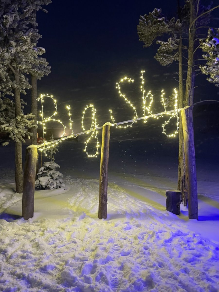 An imagine from the Enchanted Forest at Big Sky Resort in Big Sky, Montana.